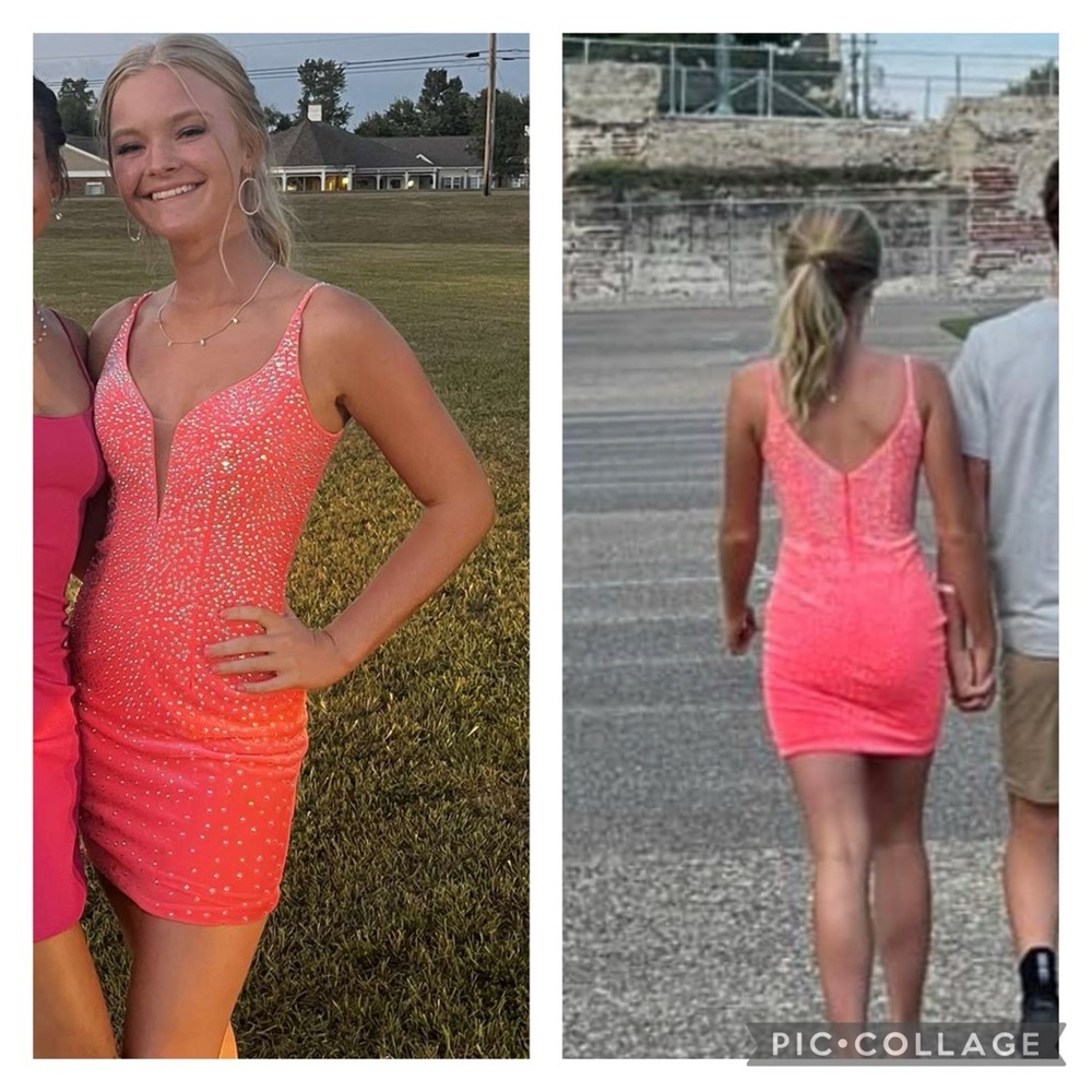 Vibrant Pink Sleeveless Dress